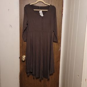 Torrid Midi Skater-Style Dress